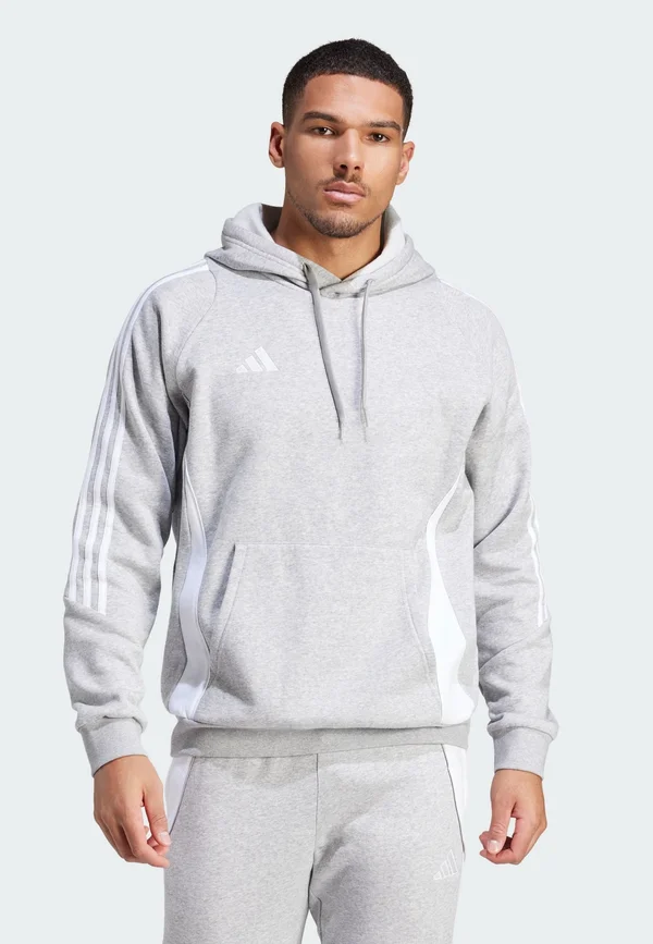 TIRO 24 - Kapuzenpullover - medium grey heather   white