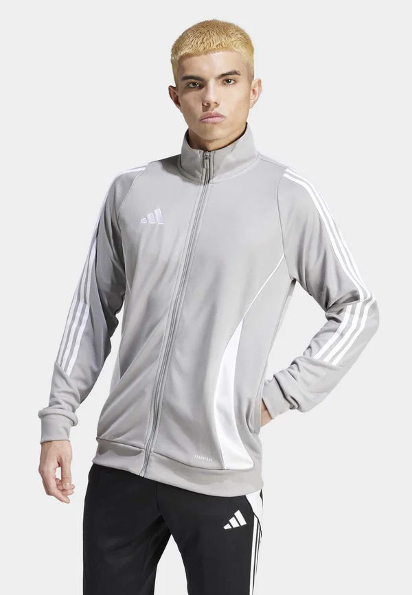 TIRO 24 TRACK - Trainingsjacke - team mid grey/white