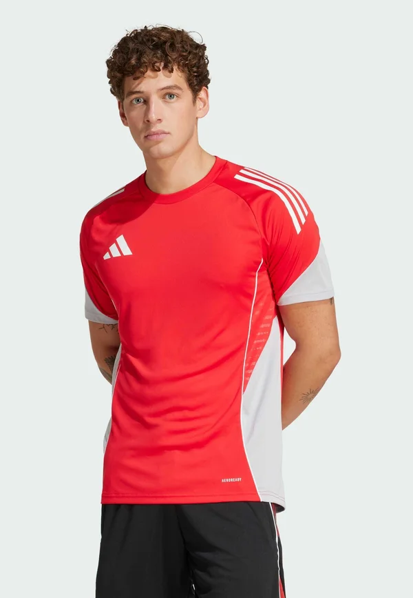 TIRO 25 COMPETITION - Fußball-Trikot - pure ruby   team grey four