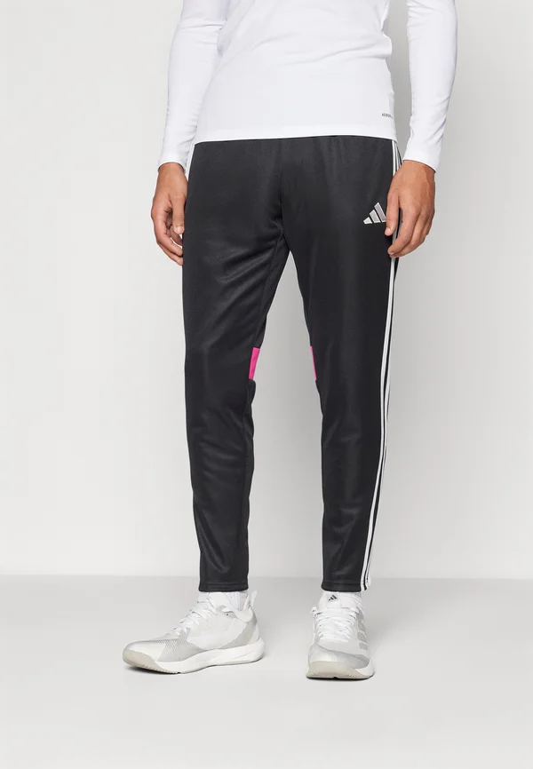 TIRO 25 ESSENTIALS - Jogginghose - black/clear grey/real magenta