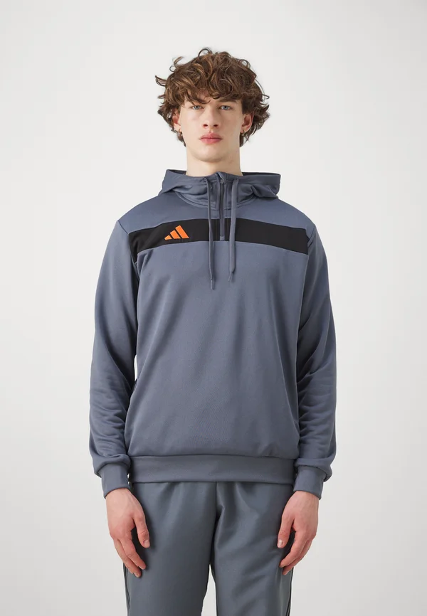TIRO 25 ESSENTIALS - Kapuzenpullover - team onix/super orange