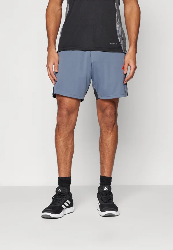 TIRO 25 ESSENTIALS - Kurze Sporthose - team onix/super orange