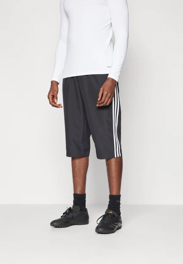 TIRO 25 ESSENTIALS WOVEN - 3/4 Sporthose - black/white