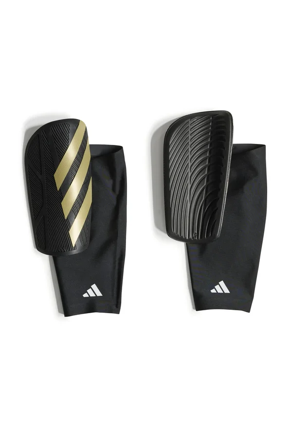 TIRO COMPETITION - Schienbeinschoner - black/gold met/white