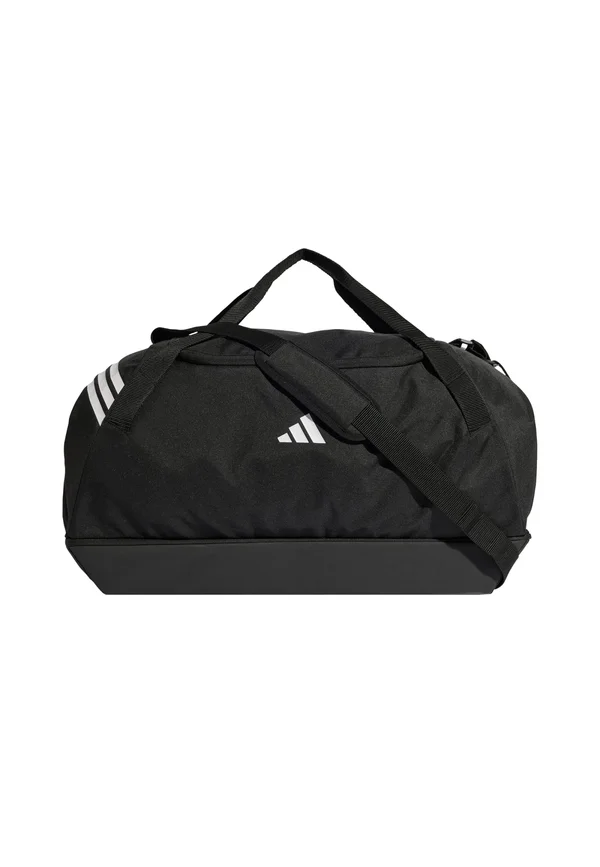 TIRO DUFFLE LARGE WITH BOTTOM COMPARTMENT - Reisetasche - black/white