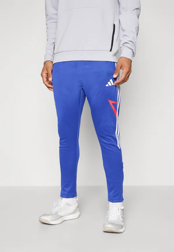 TIRO - Jogginghose - semi lucid blue/pure ruby/white