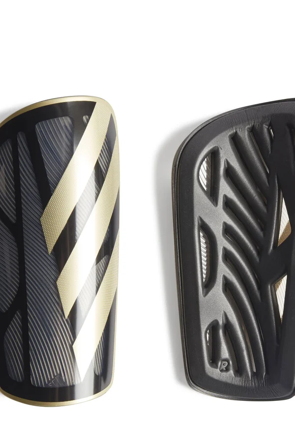 TIRO LEAGUE SHIN - Schienbeinschoner - black   gold metallic   white