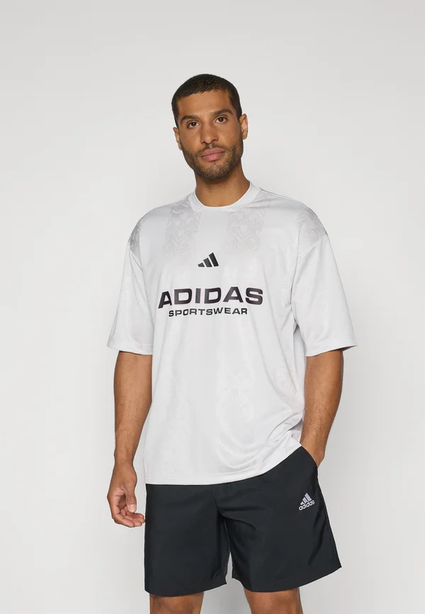 TIRO TEE - T-Shirt print - grey one/black