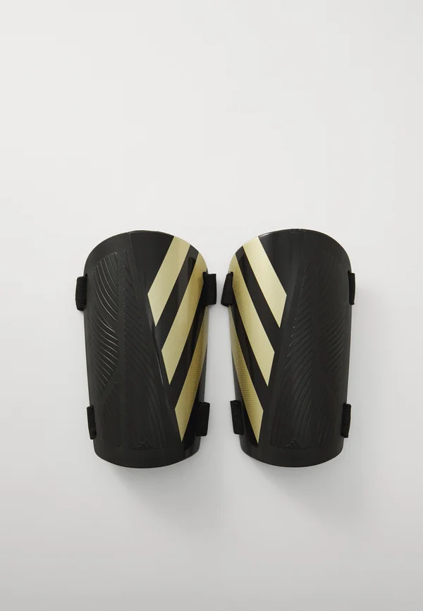 TIRO UNISEX - Schienbeinschoner - black/gold-coloured/white