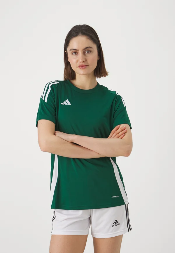 TIRO24 JERSEY - Sport T-Shirt - team dark green/white
