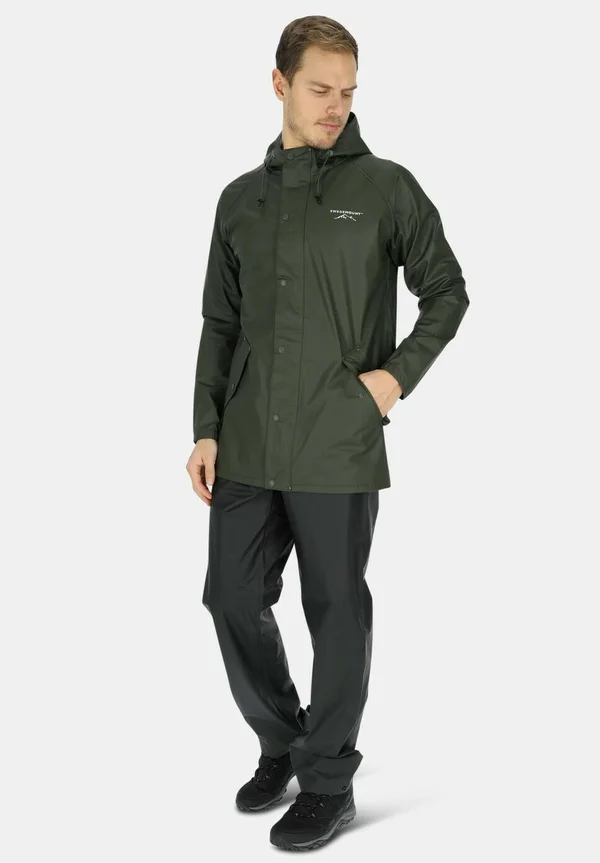 TJÄRNÖ SET - Regenhose - olive black