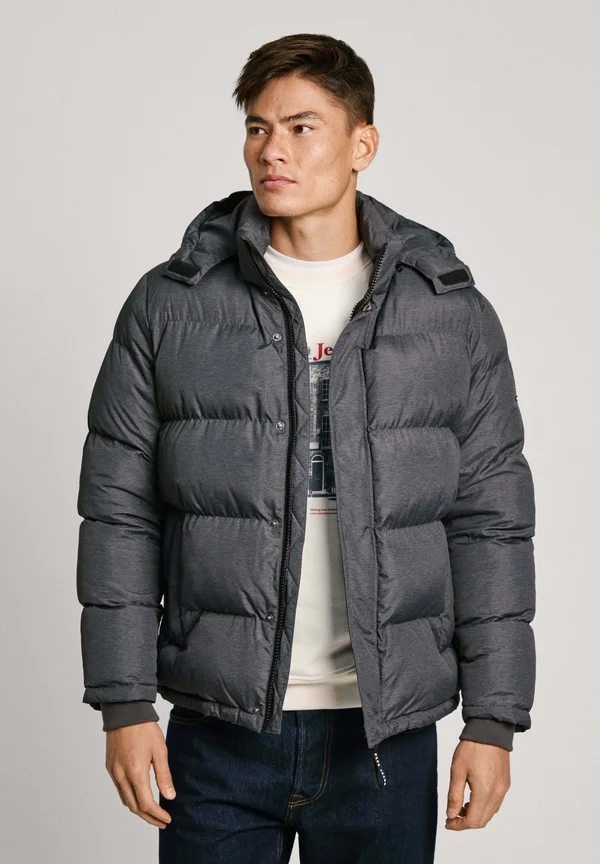 TOBIAS - Outdoorjacke - dark grey marl