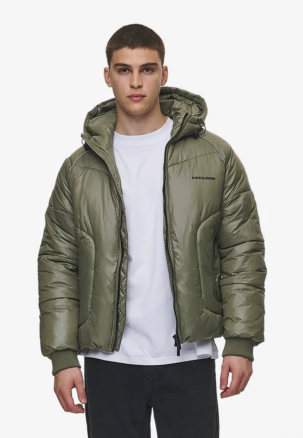 TOBY PUFFER - Winterjacke - mud olive