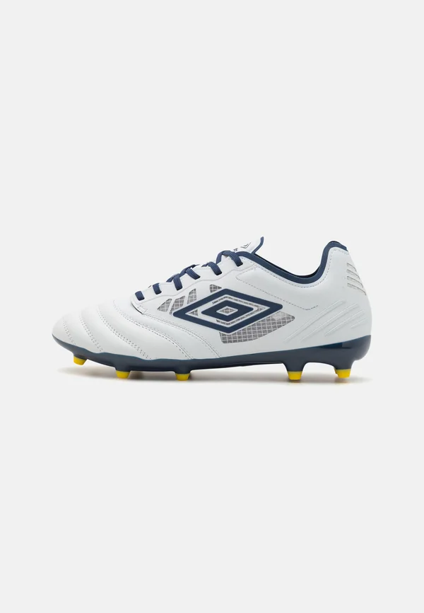 TOCCO IV PREMIER FG - Fußballschuh Nocken - white/poseidon/blazing yellow