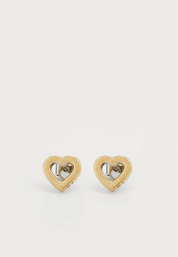 TOGGLE HEART - Ohrringe - gold-coloured