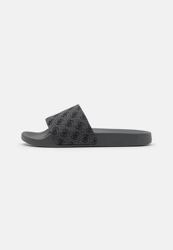 TOKYO - Pantolette flach - coal black
