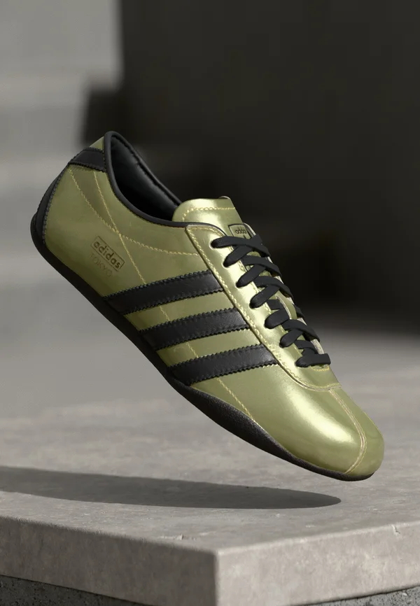 TOKYO - Sneaker low - gold metallic/core black