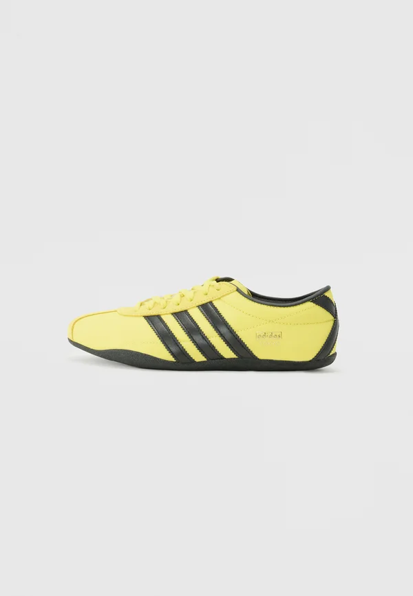 TOKYO - Sneaker low - pure sulfur/dark brown/gold metallic