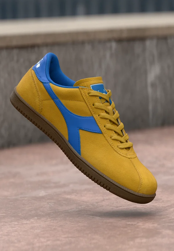 TOKYO UNISEX - Sneaker low - golden-coloured spice/directoire blue