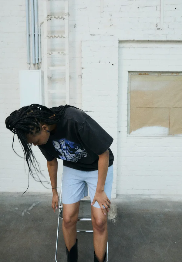 TOLAND - Shorts - blue fog