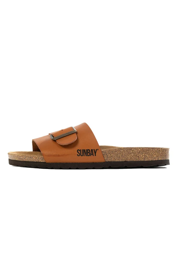TOM - Pantolette flach - camel