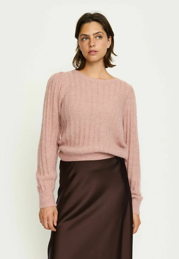 TONES  - Strickpullover - misty rose