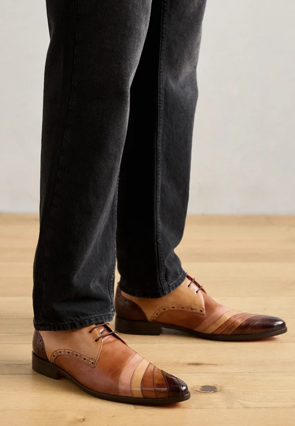 TONI 54 - Schnürer - crust/mid brown/crust-mid brown/wood/tan/sand/red/orange/edge/brown