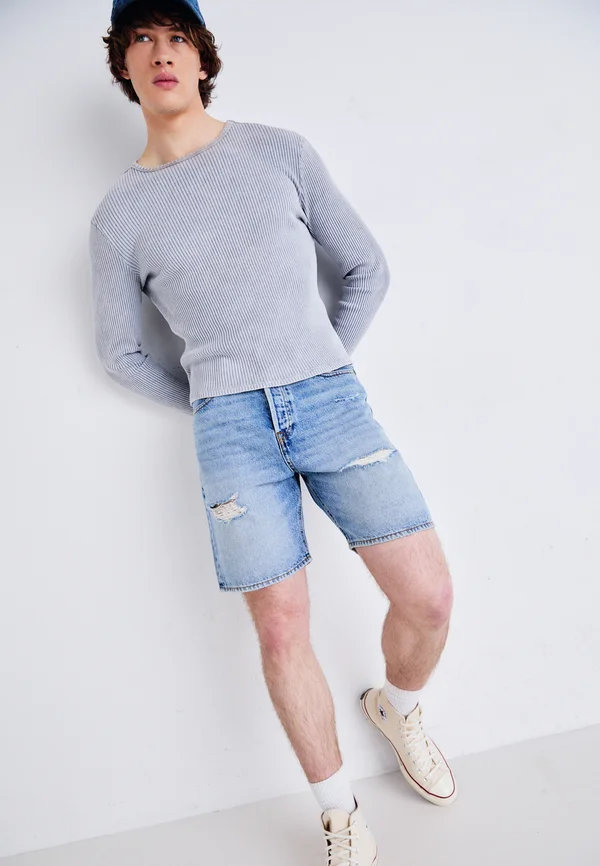 Tony - Jeans Shorts - blue denim