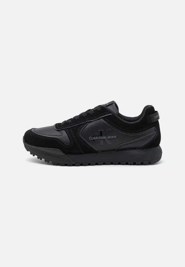 TOOTHY RUNNER IRREGULAR LINES - Sneaker low - triple black