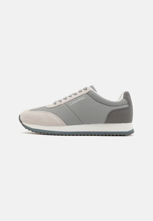 TOP LACE UP REPREVE MIX - Sneaker low - granite/road mix