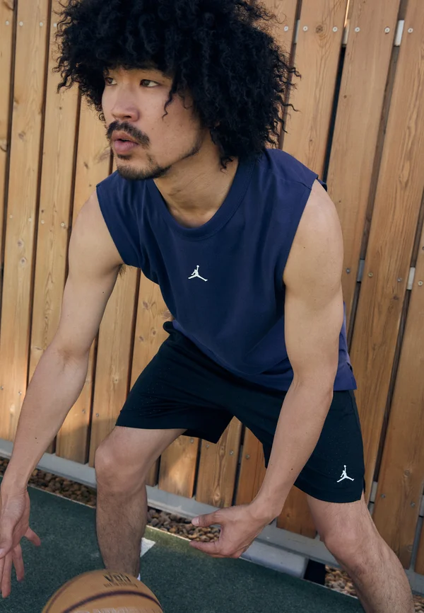 Top - midnight navy/white