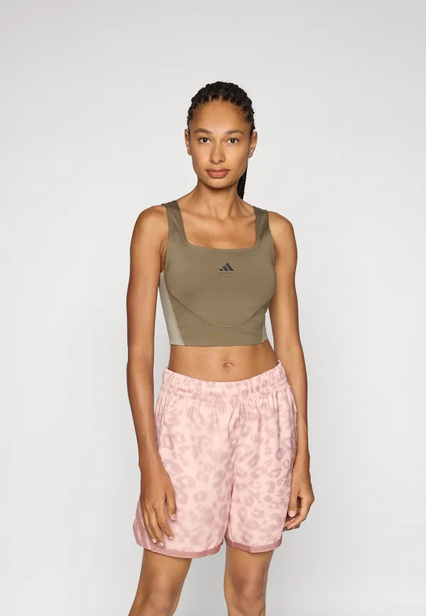 Top - olive strata