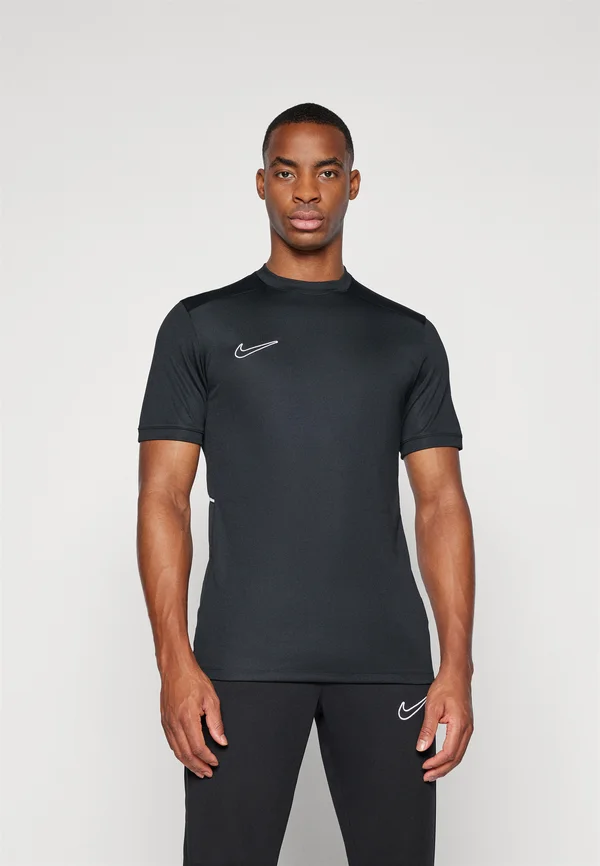TOP  - Sport T-Shirt - black/white