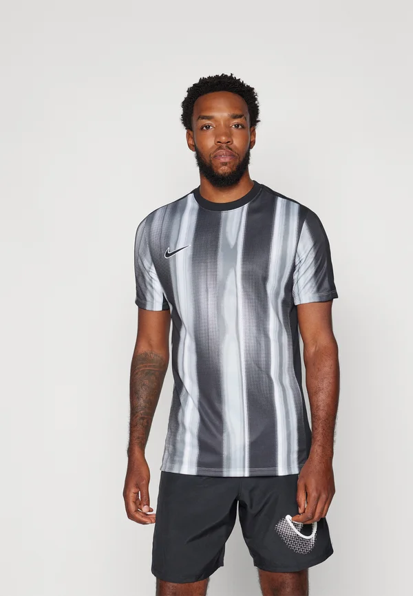 TOP  - Sport T-Shirt - cool grey/black/white