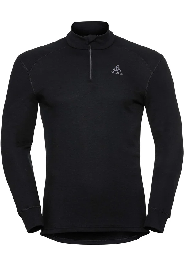 TOP TURTLE NECK HALF ZIP ACTIVE WARM - Unterhemd/-shirt - schwarz