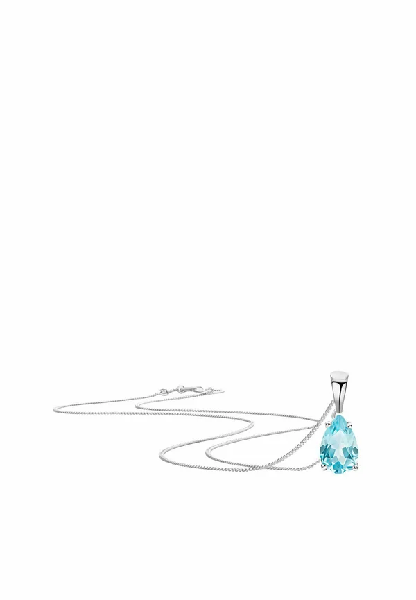 TOPAS - Halskette - white gold coloured