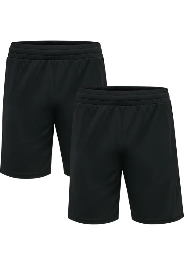 TOPAZ SHORTS 2-IN-1 - Tights - black black