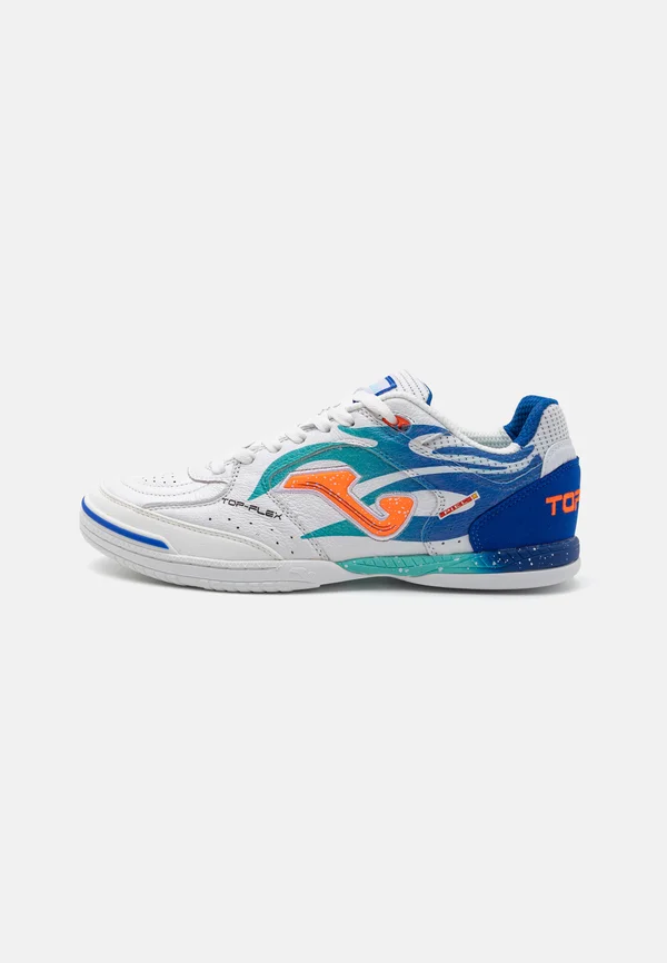 TOPFLEX - Fußballschuh Halle - white/royal