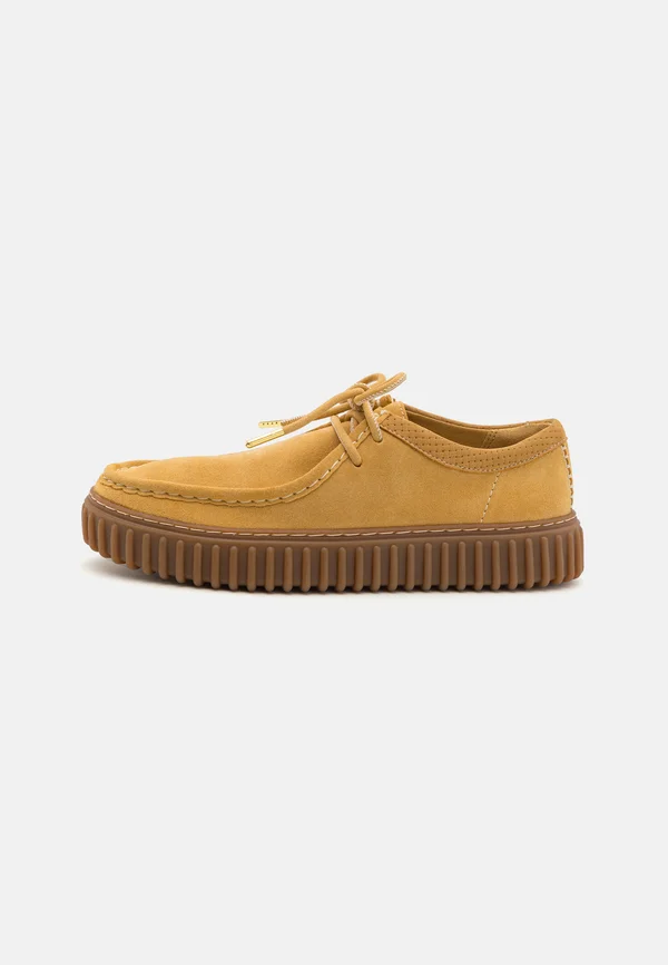TORHILL LO - Sportlicher Schnürer - golden tan