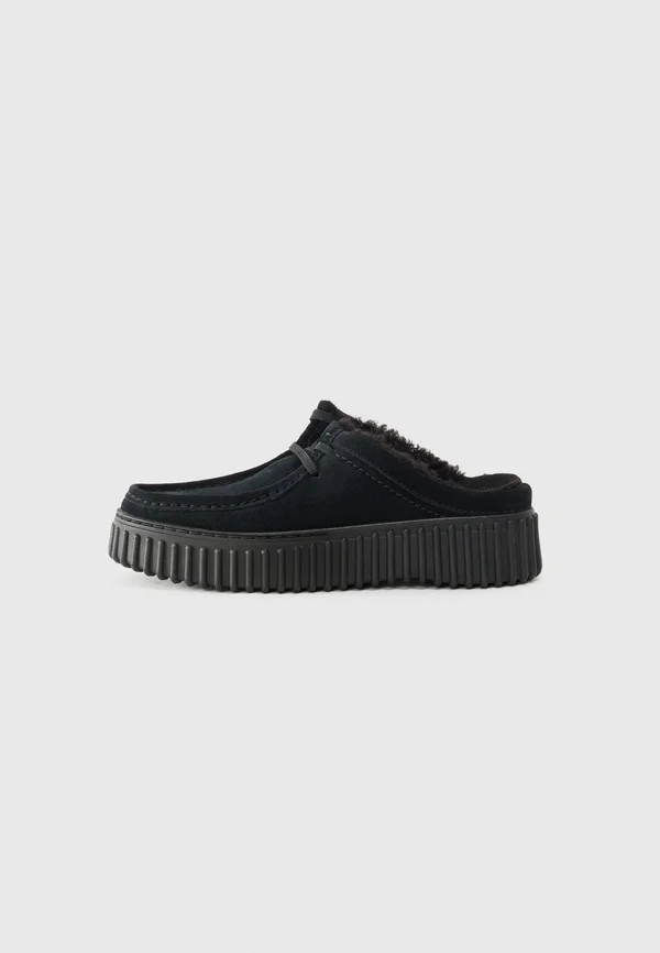TORHILL MULE - Pantolette hoch - black