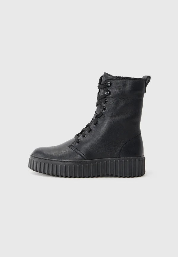 TORHILL STYLE - Schnürstiefelette - black