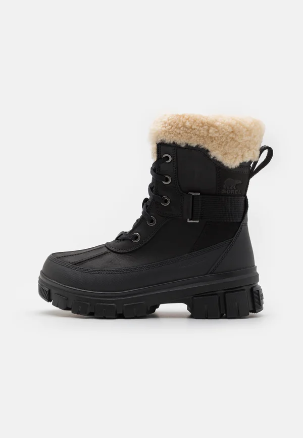 TORINO™ V PARC - Snowboot/Winterstiefel - black/sea salt