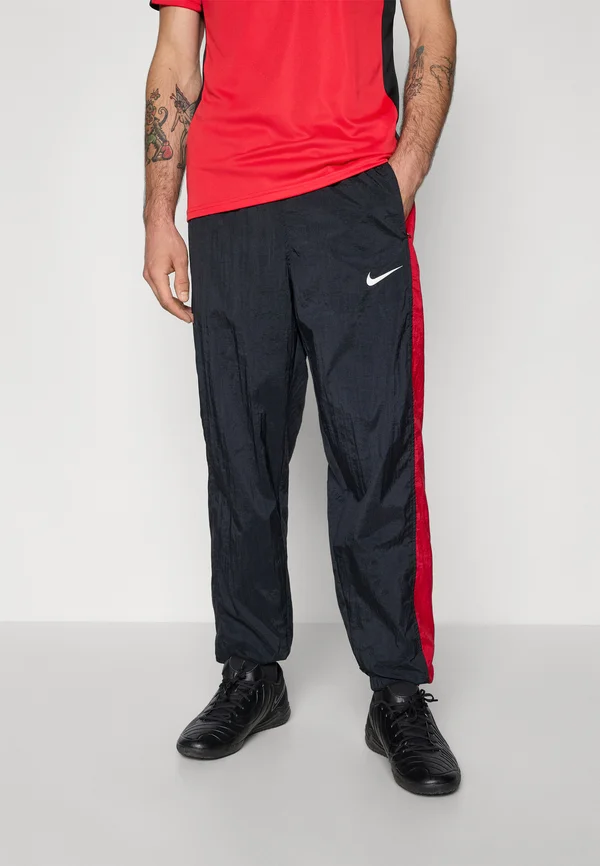 TOTAL 90 TRACK PANT - Jogginghose - black/gym red/sail
