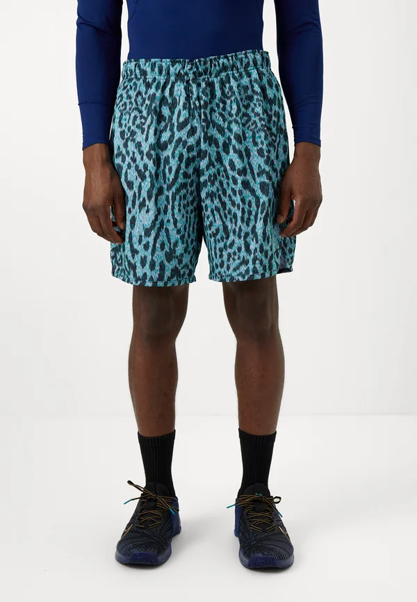 TOTALITY - Kurze Sporthose - blackdusty cactusblackblack