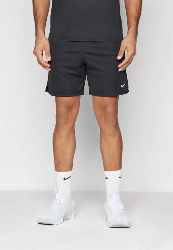 TOTALITY - Kurze Sporthose - black/iron grey/white