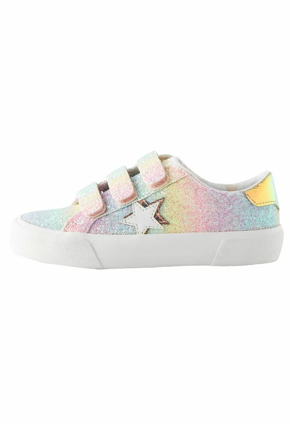 TOUCH FASTENING - Sneaker low - rainbow glitter