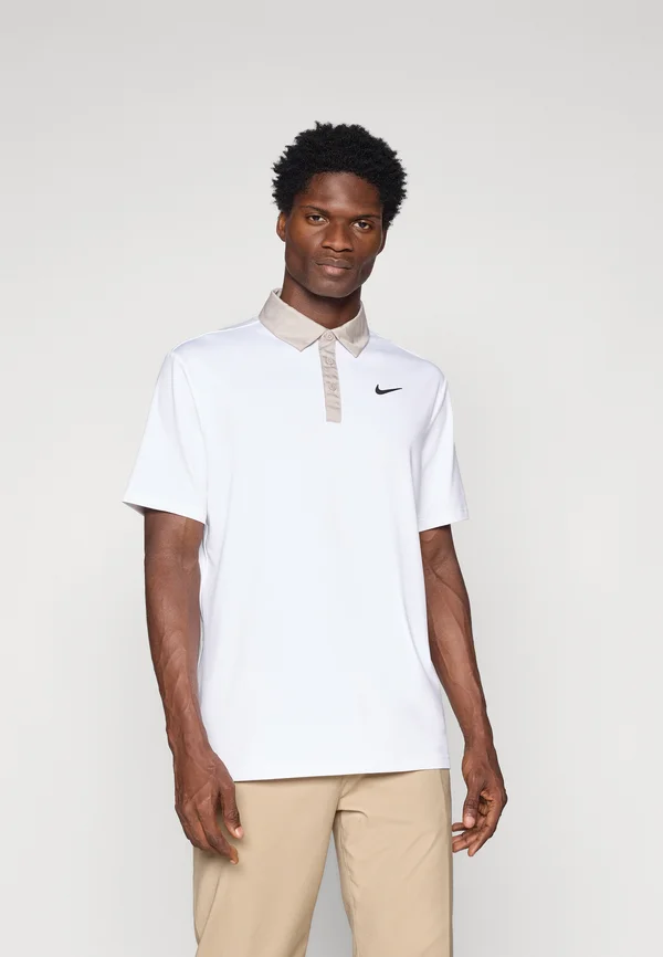 TOUR CONTRAST  - Poloshirt - white/college grey/black