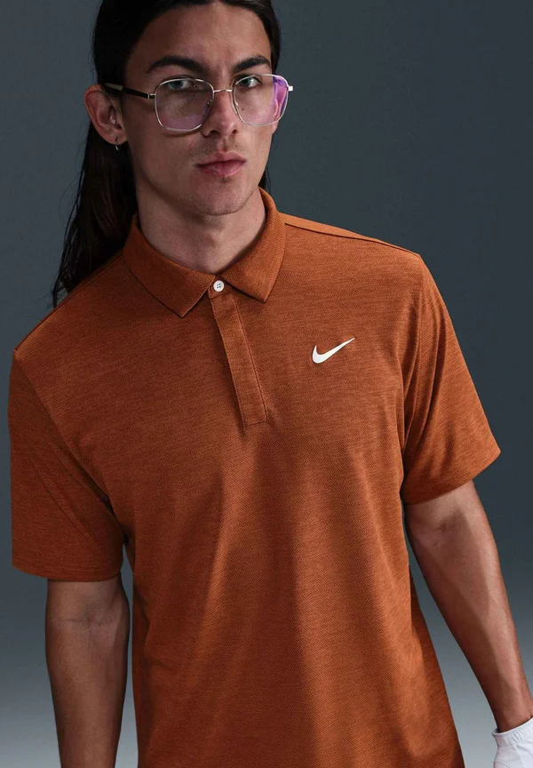 TOUR - Poloshirt - desert orange mars stone pale ivory