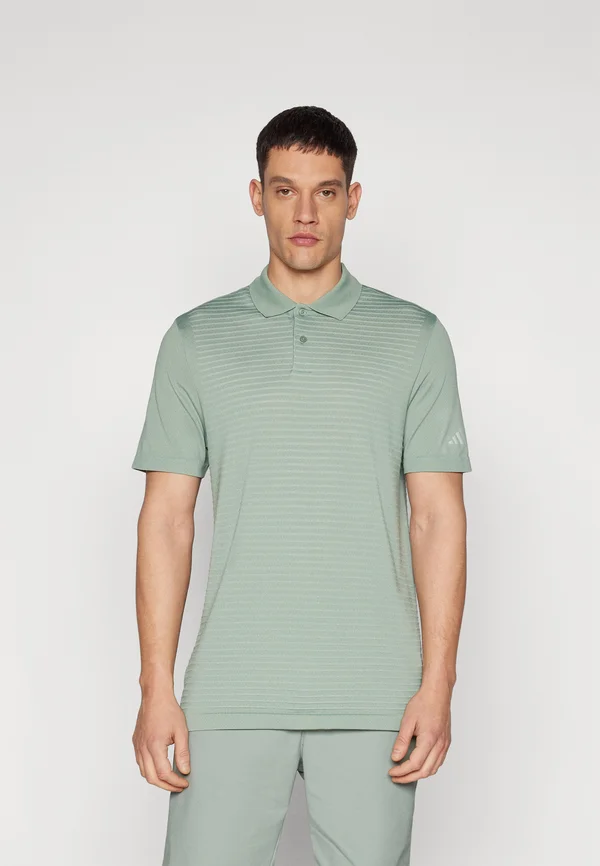 TOUR STRIPE - Poloshirt - silver green