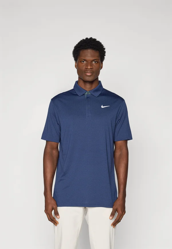 TOUR TEXTURE - Poloshirt - midnight navy/white
